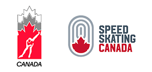 speed skating canada logos